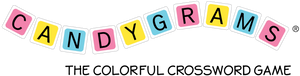 Candygrams - Colorful Crossword - Fun Family Game Word Game Ages 7